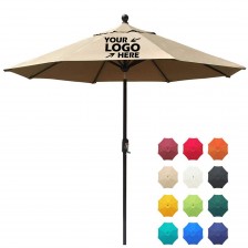9Ft Market Parasol Umbrella Patio Outdoor Table Umbrella